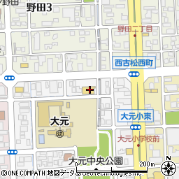 Ａープライス岡山店周辺の地図