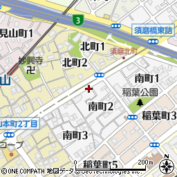 中央モータース須磨周辺の地図