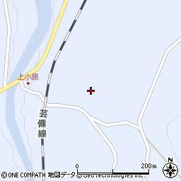 広島県安芸高田市甲田町上小原281周辺の地図