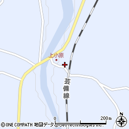 広島県安芸高田市甲田町上小原239周辺の地図