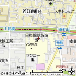 日東鋼球製造周辺の地図