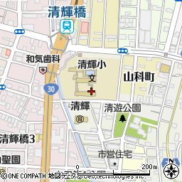 岡山県岡山市北区新道周辺の地図