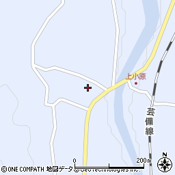 広島県安芸高田市甲田町上小原1705周辺の地図