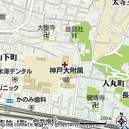 兵庫県明石市山下町1周辺の地図