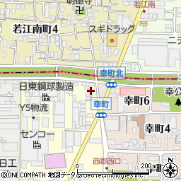 大阪府八尾市泉町3丁目4-3周辺の地図