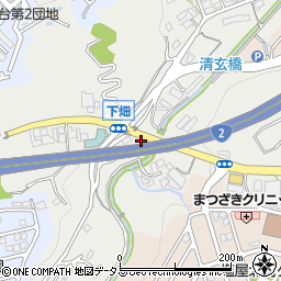 兵庫県神戸市垂水区下畑町小坂周辺の地図