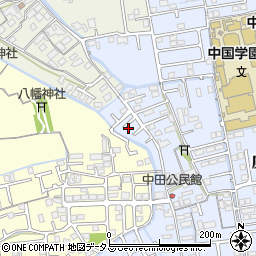 岡山県岡山市北区庭瀬7周辺の地図