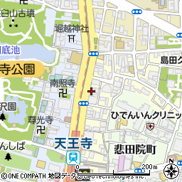 大阪府大阪市天王寺区堀越町10周辺の地図
