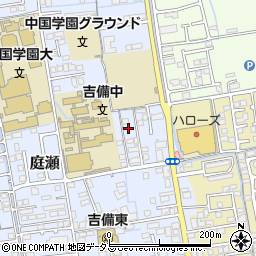 岡山県岡山市北区庭瀬167周辺の地図