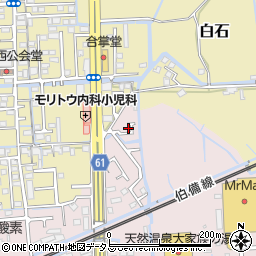 岡山県岡山市北区久米284周辺の地図