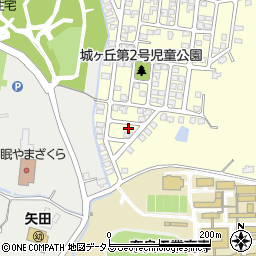 奈良県大和郡山市城町1797-7周辺の地図