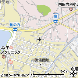 岡山県岡山市中区湊396周辺の地図