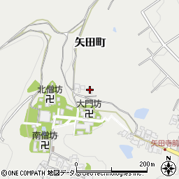 奈良県大和郡山市矢田町3148周辺の地図