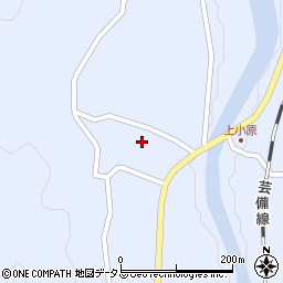 広島県安芸高田市甲田町上小原1701周辺の地図