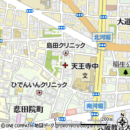 庚申昆布梅須磨商店周辺の地図
