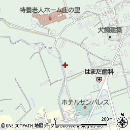 岡山県倉敷市山地1348周辺の地図