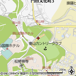 東山カントリークラブ周辺の地図