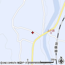 広島県安芸高田市甲田町上小原1704周辺の地図