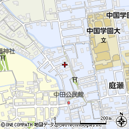 岡山県岡山市北区庭瀬8周辺の地図