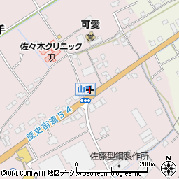広島県安芸高田市吉田町山手629-2周辺の地図