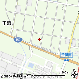 静岡県掛川市千浜6598-3周辺の地図