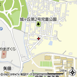 奈良県大和郡山市城町1797-9周辺の地図