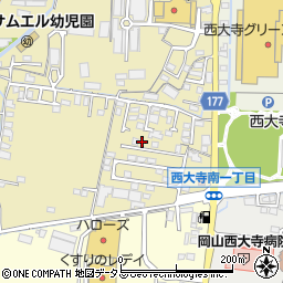 岡山県岡山市東区西大寺中野15周辺の地図