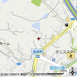 兵庫県神戸市垂水区名谷町押戸周辺の地図