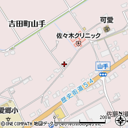 広島県安芸高田市吉田町山手580周辺の地図