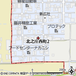 ジャパンＤＤＣ奈良工場周辺の地図