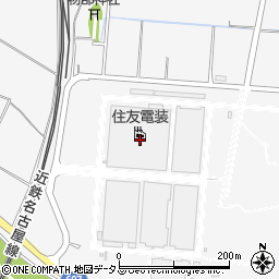 中部北港運輸株式会社　本社・倉庫周辺の地図