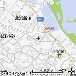 川與園芸周辺の地図