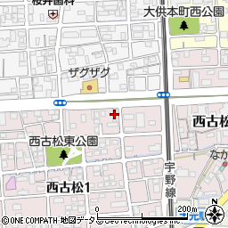 株式会社後楽不動産　ホームメイトＦＣ大元店周辺の地図