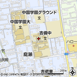 岡山県岡山市北区庭瀬106周辺の地図