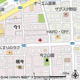 株式会社ＧＰＭＯ岡山事務所周辺の地図