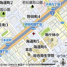 友興組本社ビル周辺の地図