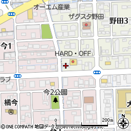 株式会社富士広告社岡山支社周辺の地図