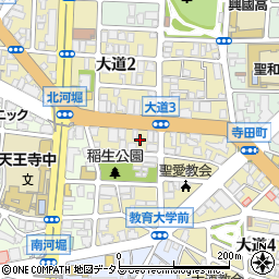 Ｖｅｒｒｅ天王寺周辺の地図