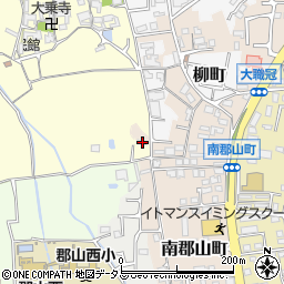 奈良県大和郡山市城町1384周辺の地図