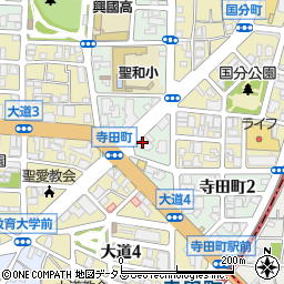 財団法人こども教育支援財団　大阪分室周辺の地図