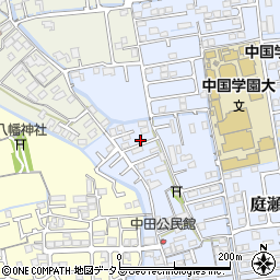 岡山県岡山市北区庭瀬3周辺の地図