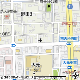 高田デンタルクリニック周辺の地図