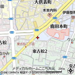 レデイ薬局　鹿田本町店周辺の地図
