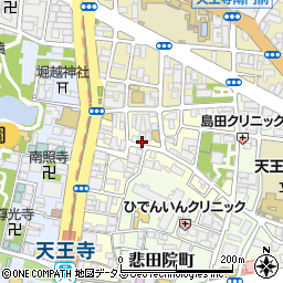 パークジャパン大阪堀越町第１駐車場周辺の地図