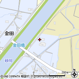 岡山県岡山市東区金田186周辺の地図