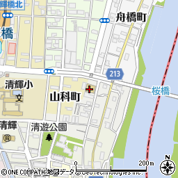 中国デザイン専門学校周辺の地図