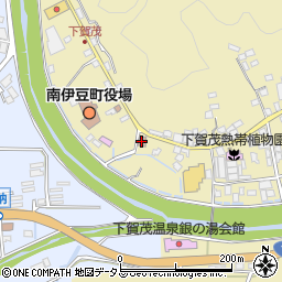 下賀茂郵便局周辺の地図