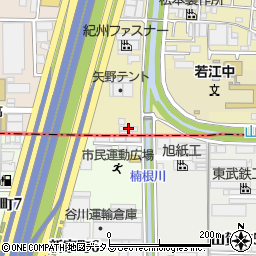 矢野テント株式会社イベント事業部周辺の地図