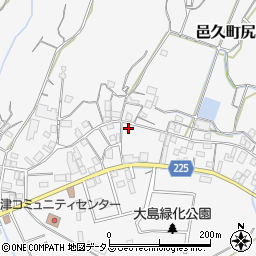 岡山県瀬戸内市邑久町尻海3895周辺の地図