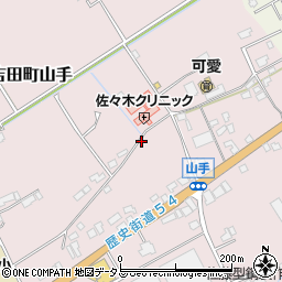 広島県安芸高田市吉田町山手581-2周辺の地図